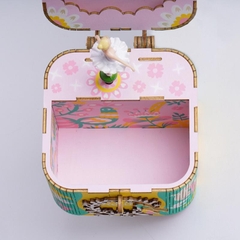 [BẢN XUẤT KHẨU TIẾNG ANH] Mô hình Hộp nhạc Con mèo Vui Vẻ - Fishing Kitty Music Box Robotime