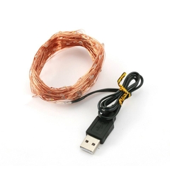 Đèn LED trang trí dây đồng nguồn USB