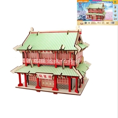 Đồ chơi lắp ráp gỗ 3D Mô hình Bồng Lai Các Penglai Pavilion LC-GP235