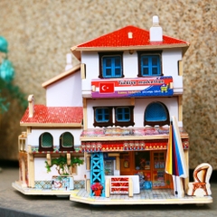 Đồ chơi lắp ráp gỗ 3D Mô hình Bali Island