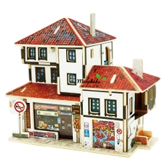 Đồ chơi lắp ráp gỗ 3D Mô hình Turkey Souvenir Store Robotime