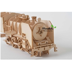 Đồ chơi lắp ráp gỗ 3D Đầu máy Xe Lửa Steam Locomotive