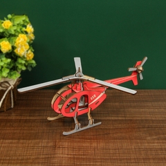 Đồ chơi lắp ráp gỗ 3D Mô hình Trực thăng Chiến đấu XA-G032H