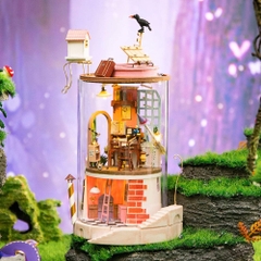 [BẢN QUỐC TẾ TIẾNG ANH] Mô hình nhà DIY Doll House Robotime Mysterious World DS001 - DS004 Glass Miniature