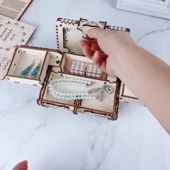 Mô hình Chuyển động Hộp Trang sức cổ Antique Box T707d Uguter Loại thường