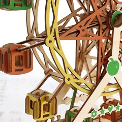 Đồ chơi lắp ráp gỗ 3D Mô hình Lucky Ferris Wheel
