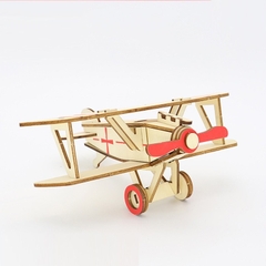Đồ chơi lắp ráp gỗ 3D Mô hình Máy bay Albatross DV LC-GP059 Laser