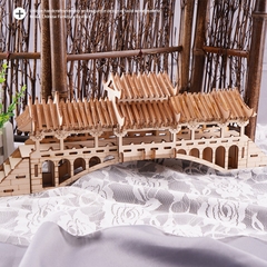 Đồ chơi lắp ráp gỗ 3D Mô hình Bridge HG-F024