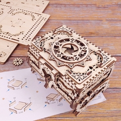 Mô hình Chuyển động Hộp Trang sức cổ Antique Box T707d Uguter Loại thường