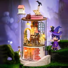 [BẢN QUỐC TẾ TIẾNG ANH] Mô hình nhà DIY Doll House Robotime Mysterious World DS001 - DS004 Glass Miniature