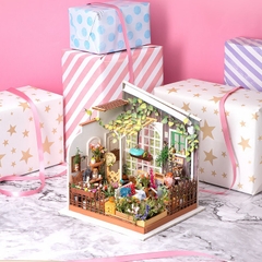 [BẢN QUỐC TẾ TIẾNG ANH] Mô hình nhà DIY Doll House Robotime Kit-Miller is Garden DG108 Robotime