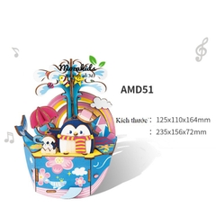 Mô hình Hộp nhạc Công Viên Biển - Ocean Park Music Box Robotime