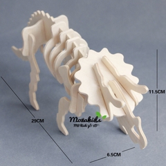 Đồ chơi lắp ráp Mô hình Khủng long Triceratops