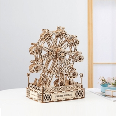 Mô hình Hộp nhạc Bánh xe Đu quay Hạnh phúc Happy Ferris Wheel T710 Uguter