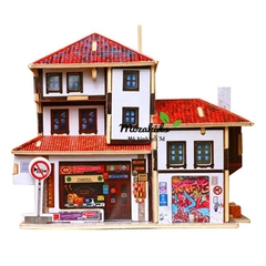 Đồ chơi lắp ráp gỗ 3D Mô hình Turkey Souvenir Store Robotime