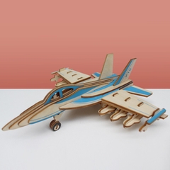 Đồ chơi lắp ráp gỗ 3D Mô hình Máy bay Honet Bomber