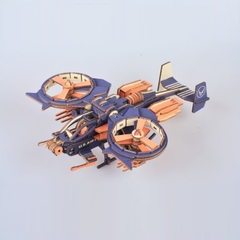 [Mã TOYDEC hoàn 20K xu đơn 50K] Đồ chơi lắp ráp gỗ 3D Mô hình Máy bay Bọ Cạp Scorpion Fighter