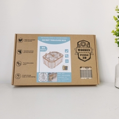 Mô hình Hộp nhạc Hộp kho báu Bí mật Secret Treasure Box G612 Uguter