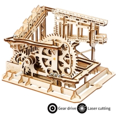 [BẢN QUỐC TẾ TIẾNG ANH] Mô hình Cơ động học Marble Run Cog Coaster LG502 Robotime
