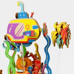 Mô hình Hộp nhạc Dưới đáy biển - Under the Sea AM406 Music Box Robotime