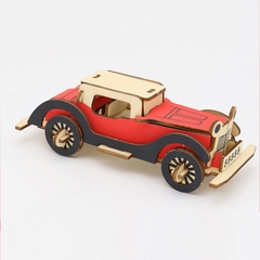 Đồ chơi lắp ráp gỗ 3D Mô hình Xe Ô tô Classic Car Laser LC-GP08A