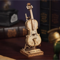 [BẢN XUẤT KHẨU TIẾNG ANH] Đồ chơi lắp ghép gỗ 3D Mô hình Nhạc cụ Robotime Music Instrument TG309 - TG411