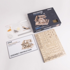 [BẢN QUỐC TẾ TIẾNG ANH] Mô hình Cơ động học Marble Run WaterWheel coaster LG501 Robotime