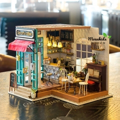 [BẢN QUỐC TẾ TIẾNG ANH] Mô hình DIY Doll House Simon's Coffee DG109 Robotime