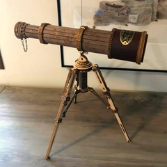 [BẢN QUỐC TẾ TIẾNG ANH] Đồ chơi Lắp ráp gỗ 3D Mô hình Kính thiên Văn Robotime Monocular Telescope ST004