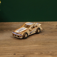 Đồ chơi lắp ráp gỗ 3D Mô hình Xe Ô tô Small Car Laser LC-GP065A