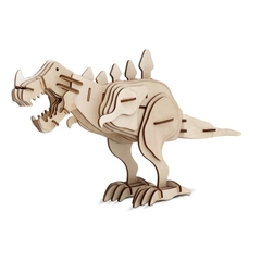 Đồ chơi lắp ráp gỗ 3D Mô hình Khủng long Tyrannosaurus Laser HG-G021