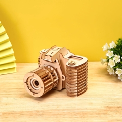 Đồ chơi lắp ráp gỗ 3D Mô hinh máy ảnh Nikon