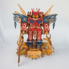 Đồ chơi lắp ráp gỗ 3D Mô hình Robot Transformers BZQ-042 Laser