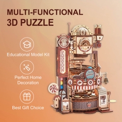 [BẢN QUỐC TẾ TIẾNG ANH] Mô hình Cơ động học Nhà máy Sô Cô La Chocolate Factory LGA02 Robotime