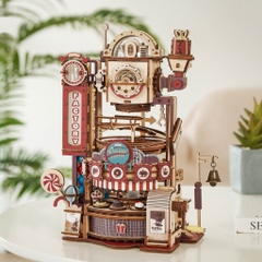 [BẢN QUỐC TẾ TIẾNG ANH] Mô hình Cơ động học Nhà máy Sô Cô La Chocolate Factory LGA02 Robotime
