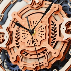 [BẢN QUỐC TẾ TIẾNG ANH] Mô hình Cơ động học Đồng hồ Quả lắc Romantic Note Wall Clock LC701 Robotime