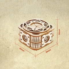 Đồ chơi lắp ghép gỗ 3D Mô hình Hộp gỗ Music Box