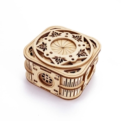 Đồ chơi lắp ghép gỗ 3D Mô hình Hộp gỗ Music Box