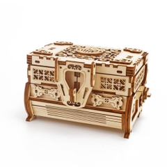 Đồ chơi lắp ghép gỗ 3D Mô hình Hộp gỗ Antique Box