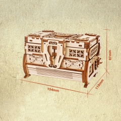 Đồ chơi lắp ghép gỗ 3D Mô hình Hộp gỗ Antique Box