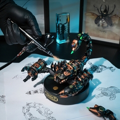 [BẢN QUỐC TẾ TIẾNG ANH] Mô hình Sinh vật Cơ động học Bọ Cạp Hoàng Đế Emperor Scorpion MI04 Robotime