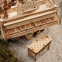 [BẢN QUỐC TẾ TIẾNG ANH] Mô hình Hộp nhạc Magic Piano AMK81 Music Box Robotime