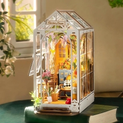 [BẢN QUỐC TẾ TIẾNG ANH] Mô hình nhà DIY Doll House Stories in Books TGB01 - TGB06 Book Nook Robotime Floral Corner