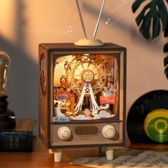 Mô hình Hộp nhạc Lễ hội Hoàng hôn Sunset Carnival AMT01 Music Box Robotime