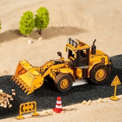 [BẢN QUỐC TẾ TIẾNG ANH] Mô hình Xe Công trình Engineering Vehicle Model Robotime TG509K Bulldozer