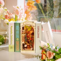 [BẢN QUỐC TẾ TIẾNG ANH] Mô hình nhà DIY Doll House Stories in Books TGB01 - TGB06 Book Nook Robotime Floral Corner