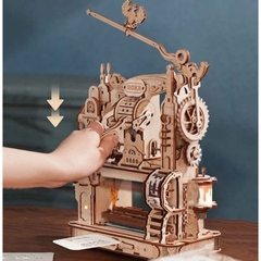 [BẢN QUỐC TẾ TIẾNG ANH] Mô hình Cơ động học Máy In Cổ điển Classic Printing Press LK602 Robotime