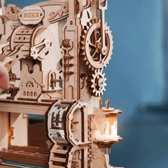 [BẢN QUỐC TẾ TIẾNG ANH] Mô hình Cơ động học Máy In Cổ điển Classic Printing Press LK602 Robotime