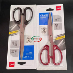 Kéo văn phòng Deli 6010 chính hãng loại dài 21cm