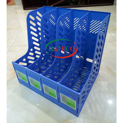 File nan 4 ngăn- Khay tài liệu 4 ngăn tiện dụng
